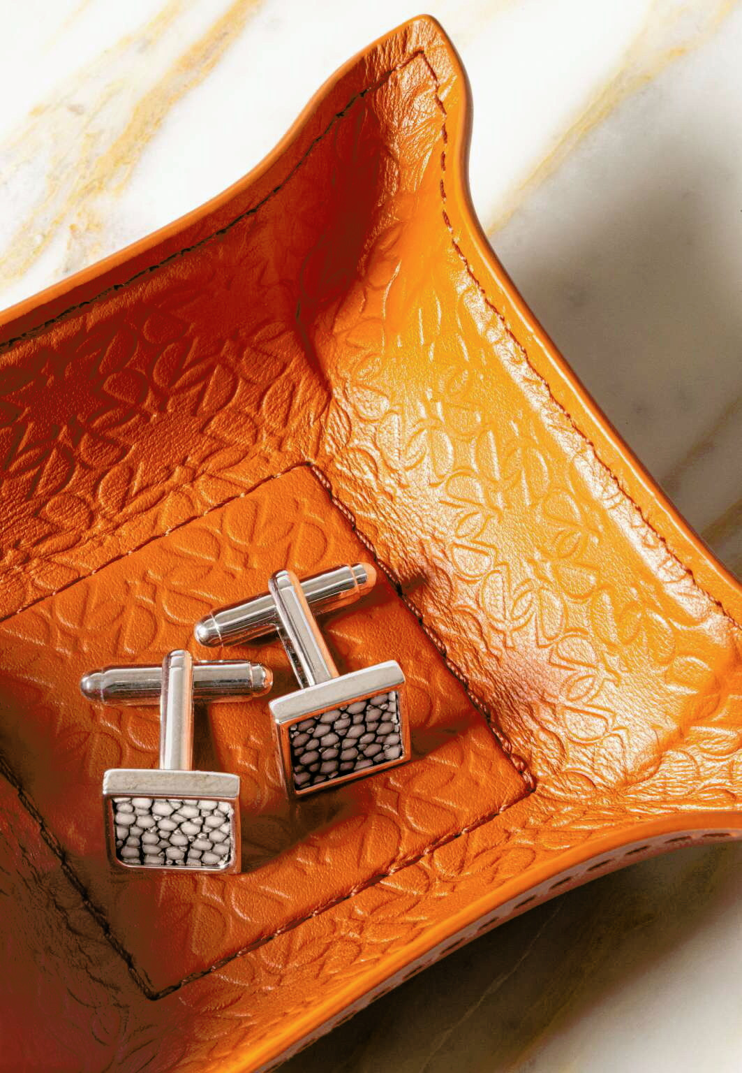 Monogram Trinket Tray, view 3