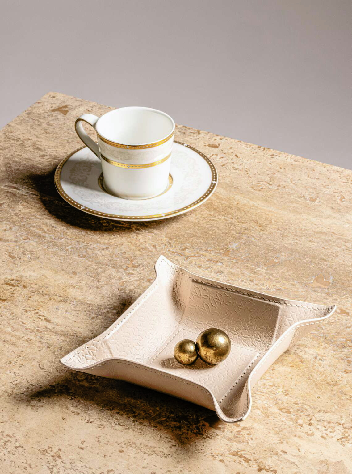 Monogram Trinket Tray, view 4