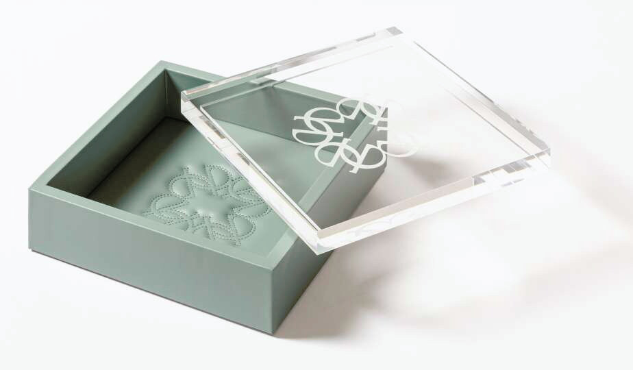 Ecusson and Monogram Leather Boxes, view 3