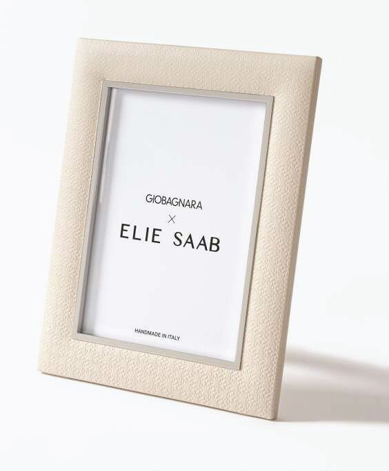 ELIE SAAB Monogram Leather Photo Frame, view 2