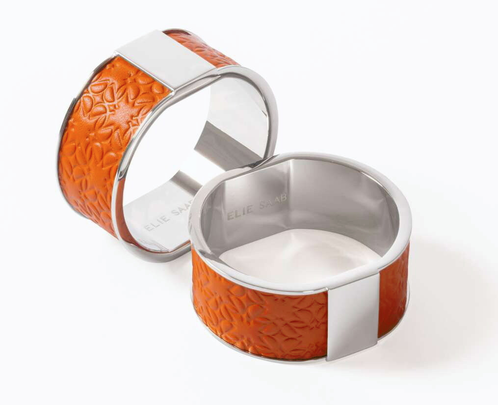 Leather Monogram Coaster Holder, view 4