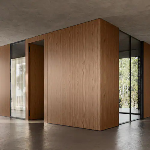 ADL Mies Legno Wooden Partition System