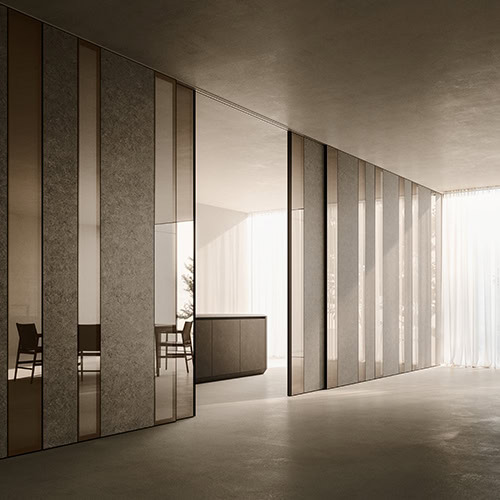ADL Wall Code Mimetica Sliding Door