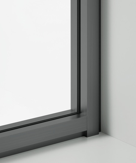 ADL Mies Double Glass Glass Partition, view 2