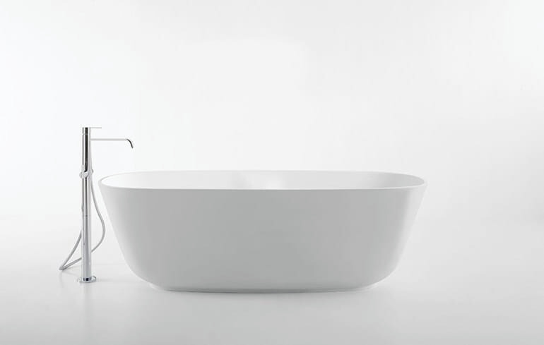 Baia Small Freestanding Bathtub, view 4