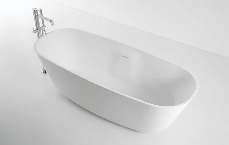 Baia Small Freestanding Bathtub, view 5