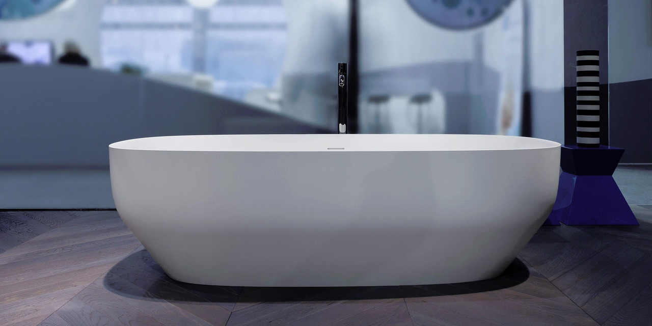 Ago Freestanding Oval Bathtub, view 7