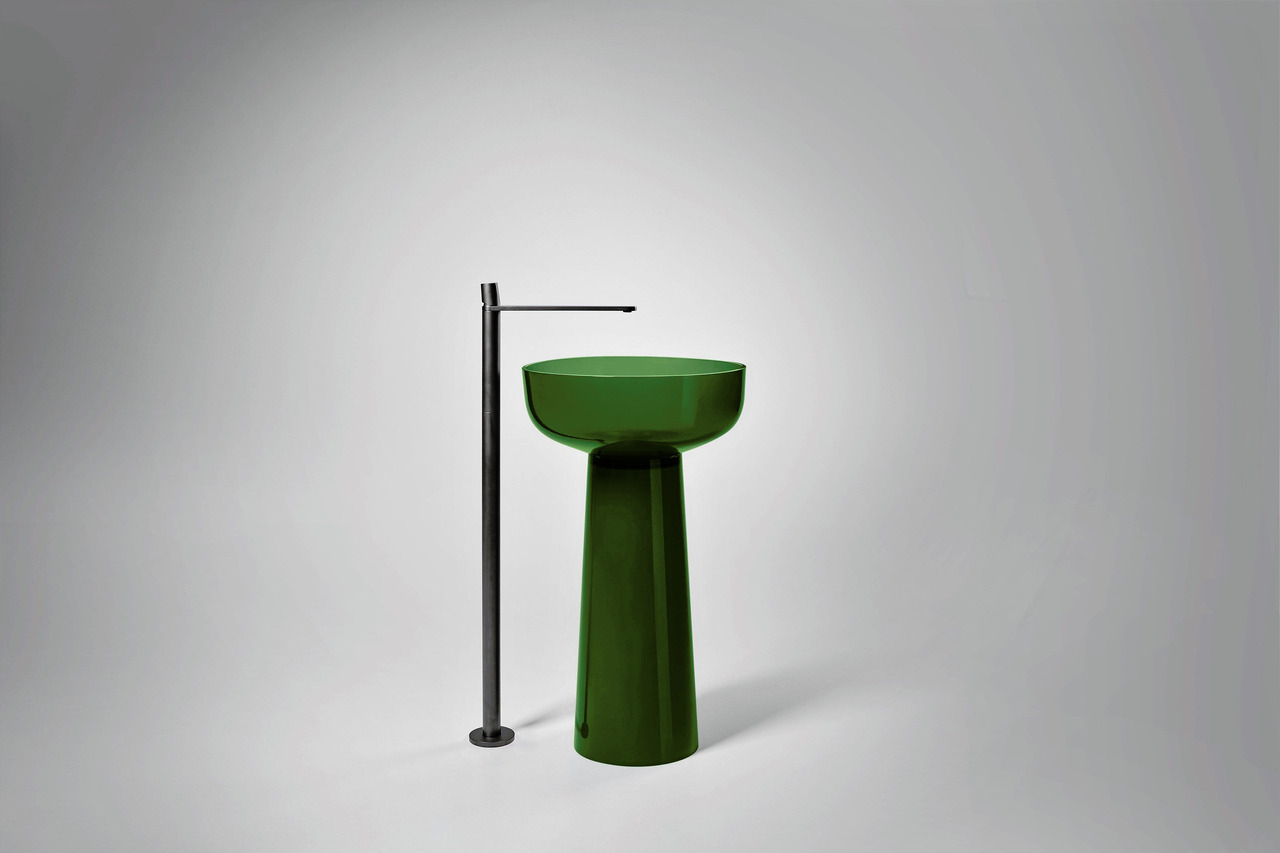 Albume10 + Albume20 Freestanding Washbasin, view 12