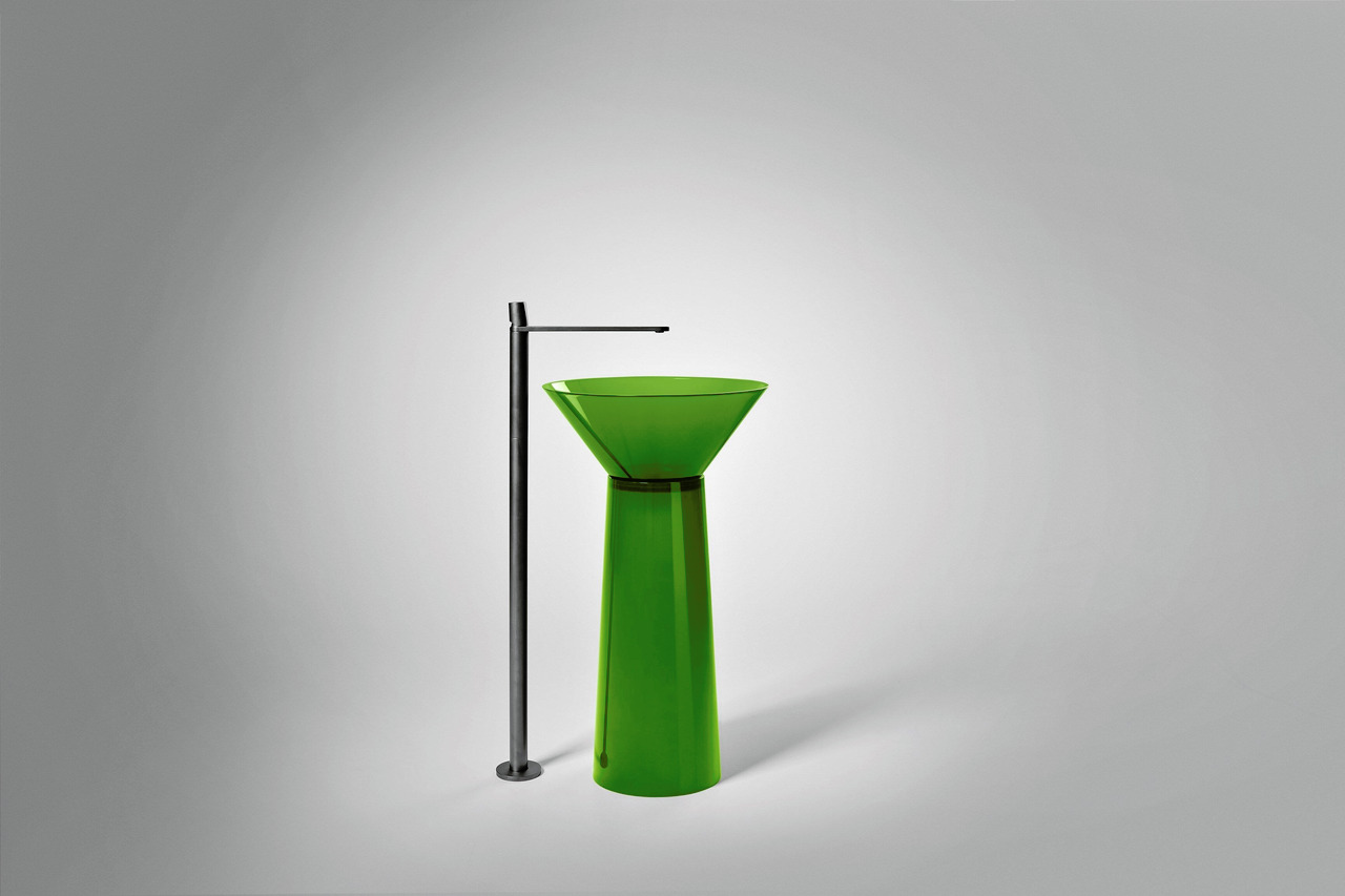Albume Floor-Mount Washbasin by Antonio Lupi, view 12