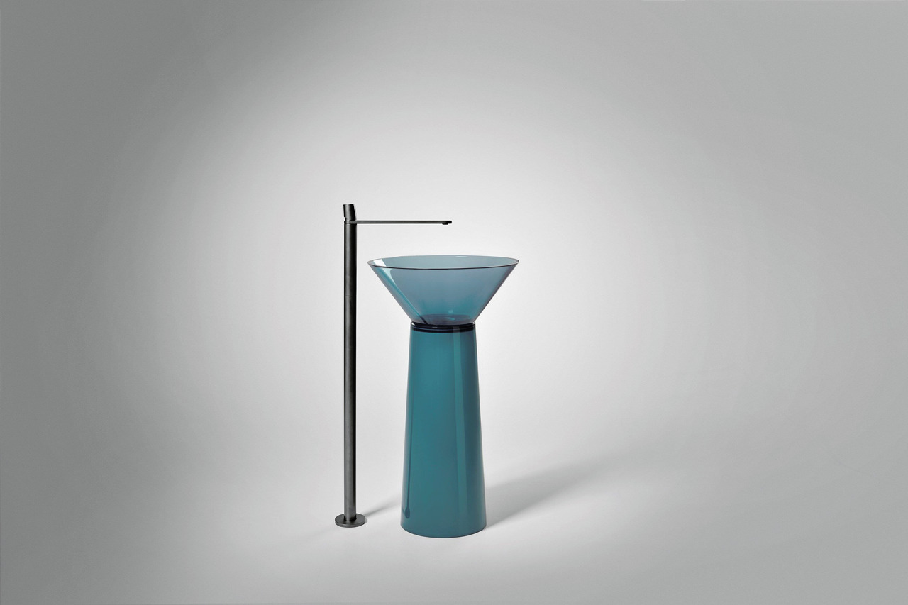 Albume Floor-Mount Washbasin by Antonio Lupi, view 15