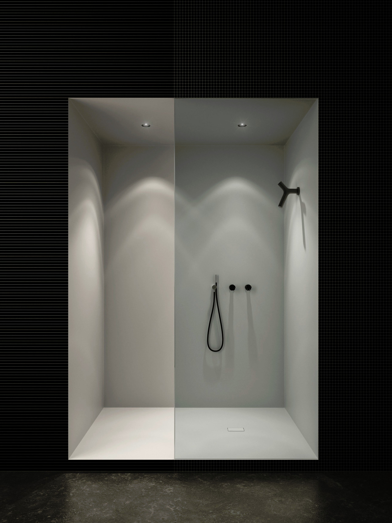 APOLLO-01 Built-In Architectural Shower System, view 6