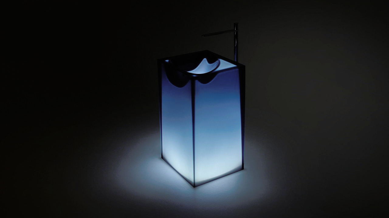 Astro Cristalmood Freestanding Basin, view 3