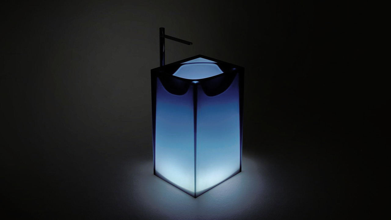 Astro Cristalmood Freestanding Basin, view 4