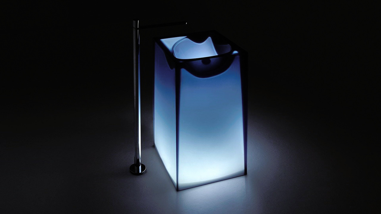 Astro Cristalmood Freestanding Basin, view 5