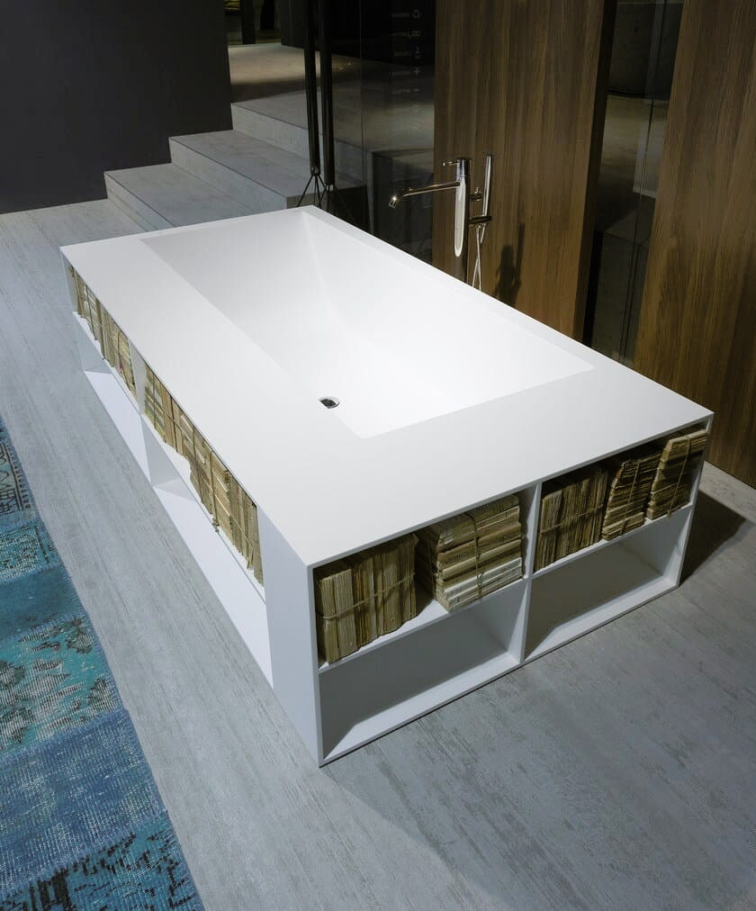 Biblio Freestanding and Built-In Bath, view 3