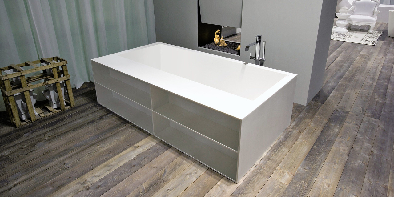 Biblio Freestanding and Built-In Bath, view 5
