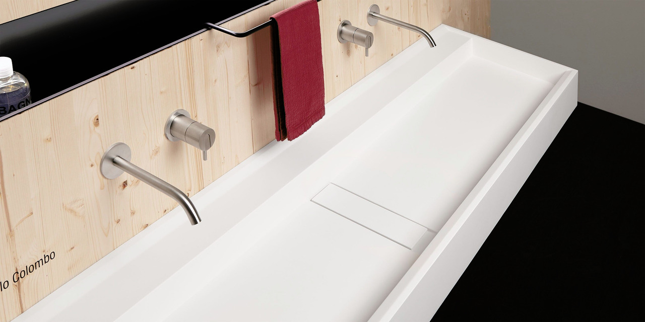 CANALE Wall-Mounted Basin, view 4