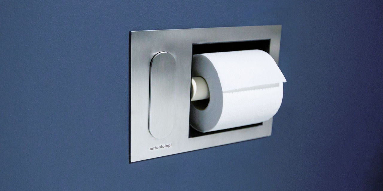 Cartatenso toilet paper holder with hygiene shower, view 2