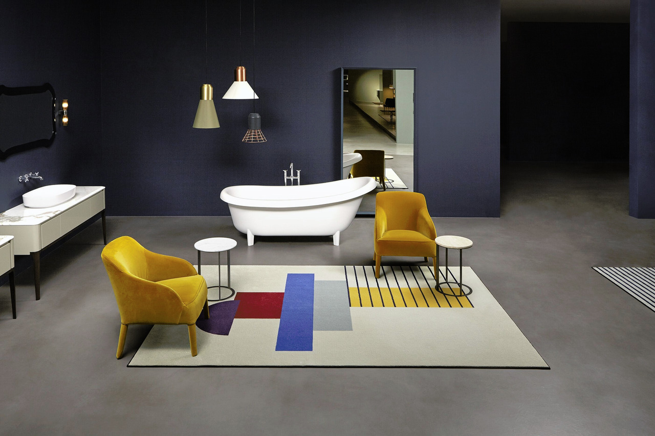 GEOMETRIE VOLANTI Rug, view 3