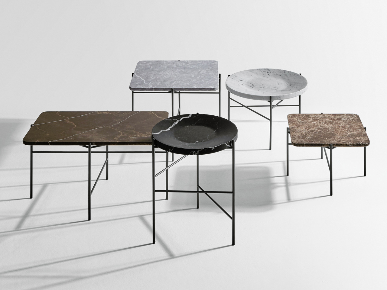 PAESAGGI SOSPESI Marble Tables, view 3