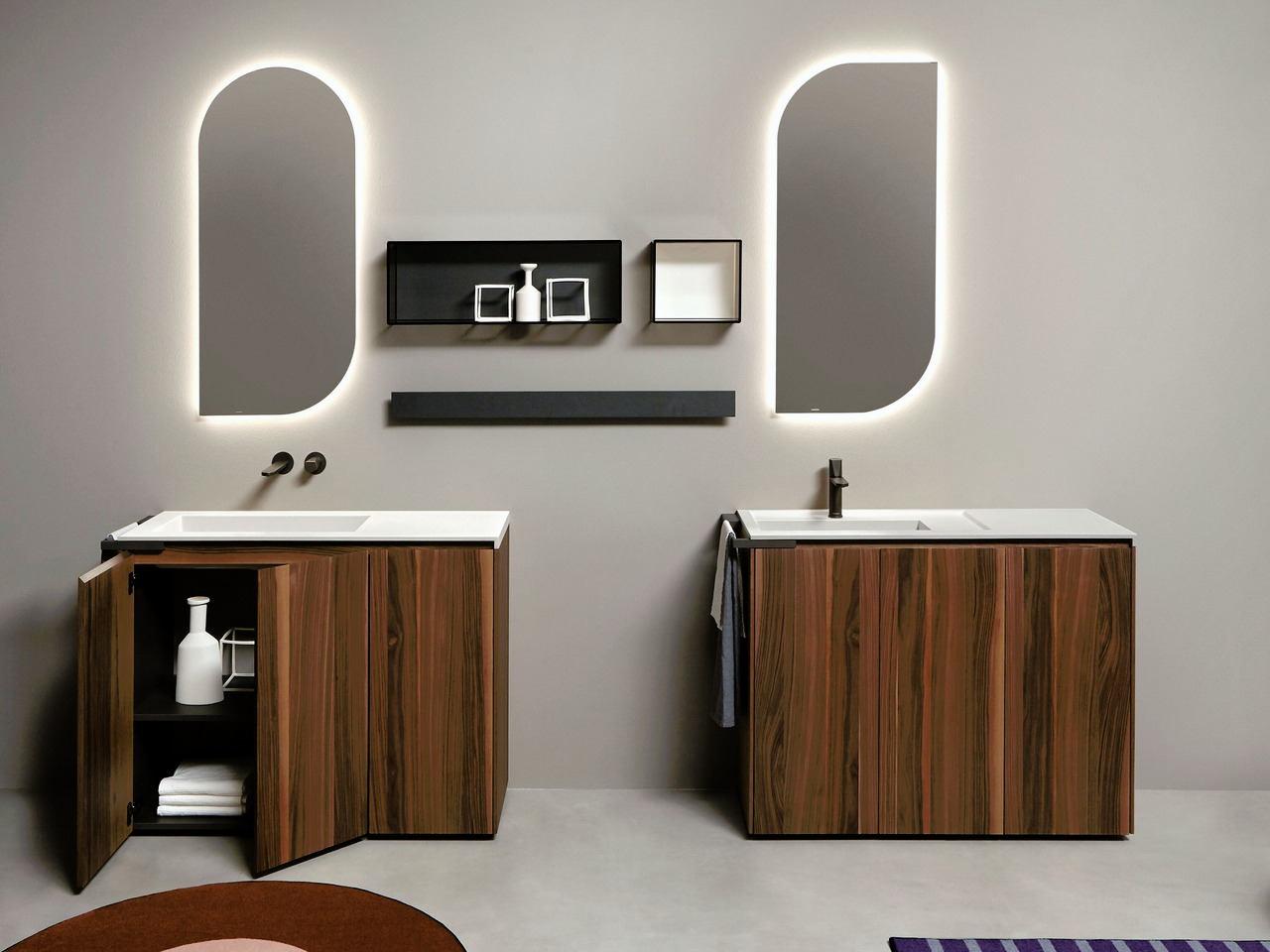 PIANA Bathroom Furniture with Integrated Sink