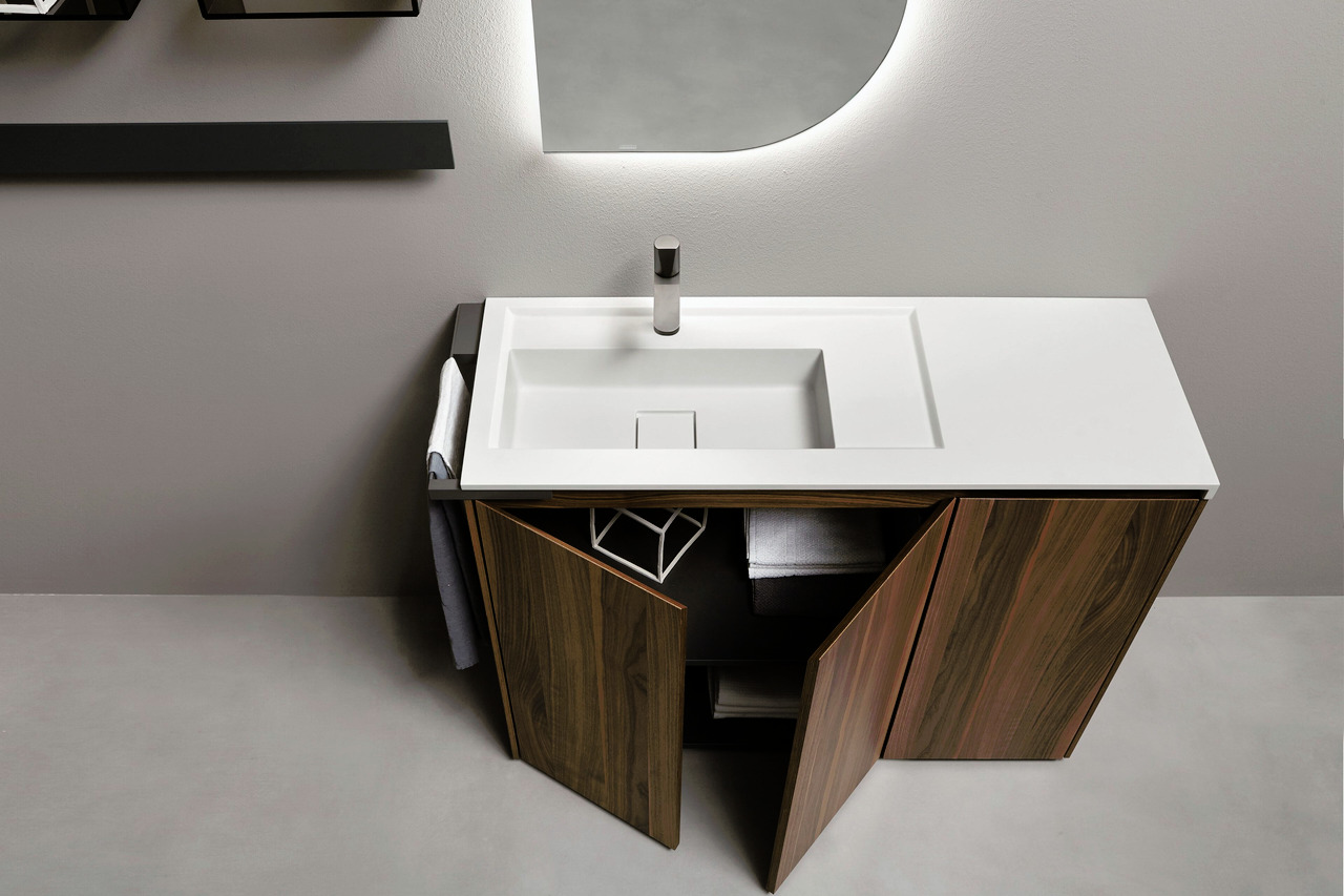 PIANA Bathroom Furniture with Integrated Sink, view 13