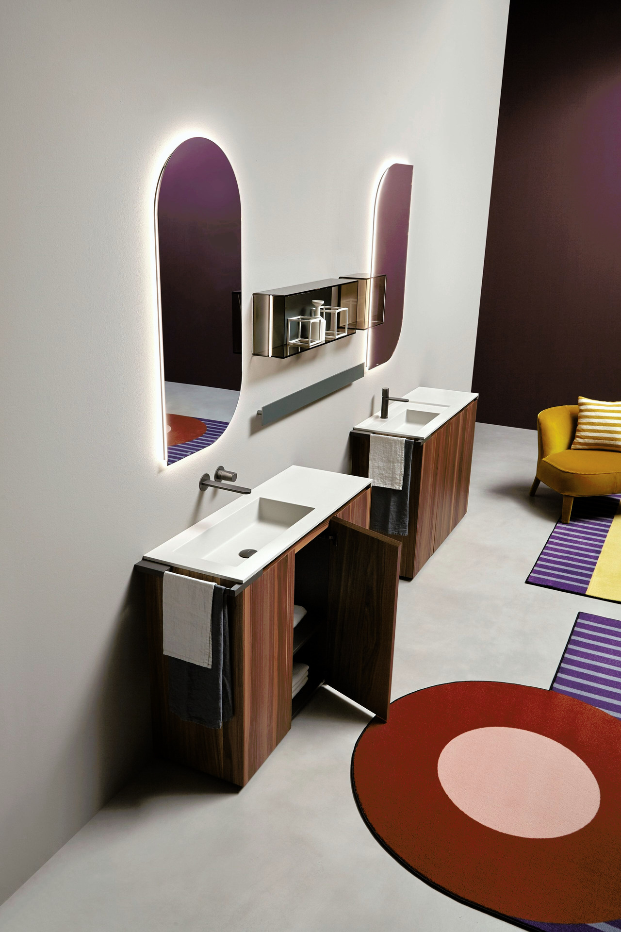PIANA Bathroom Furniture with Integrated Sink, view 16