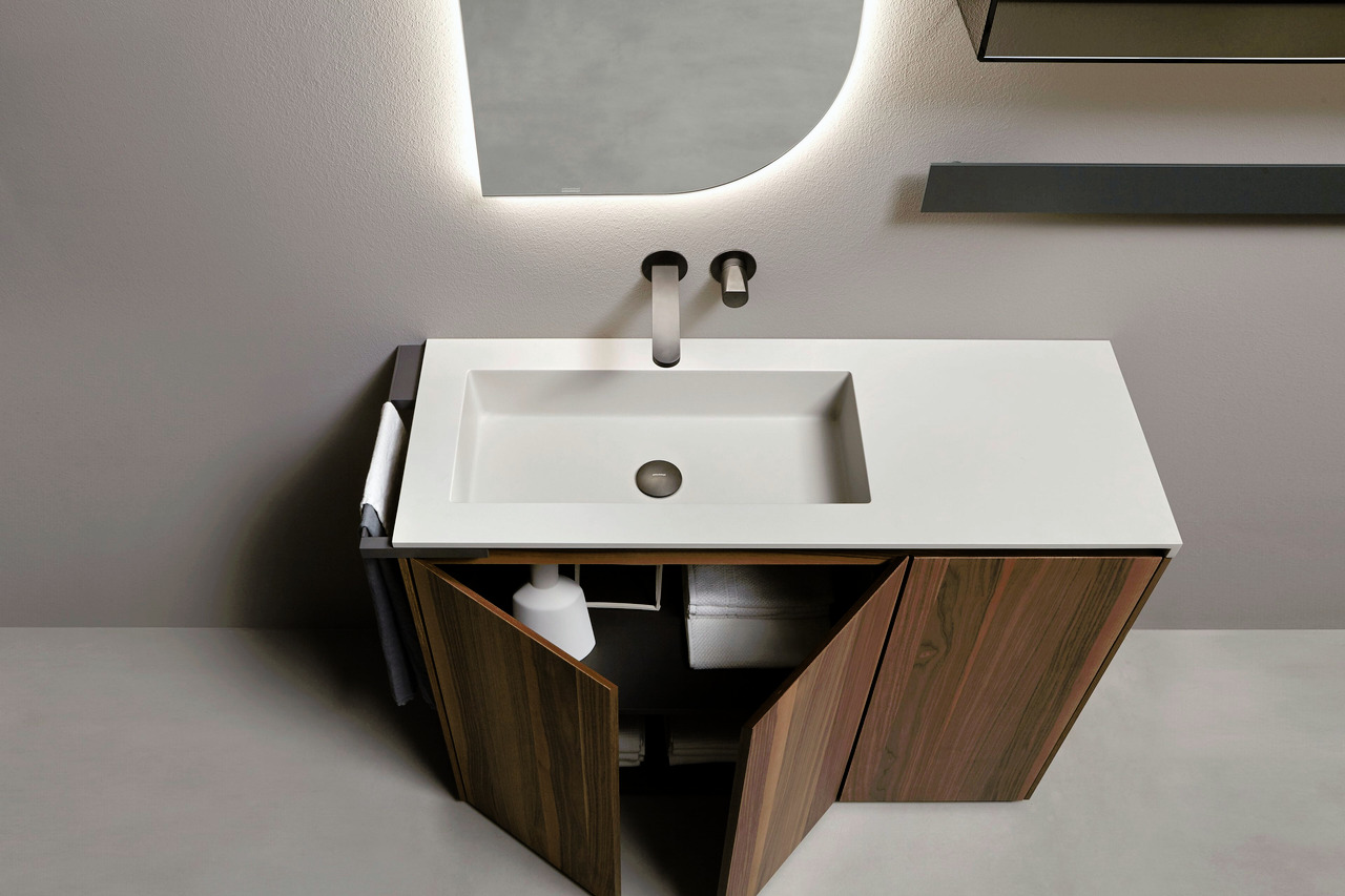 PIANA Bathroom Furniture with Integrated Sink, view 19