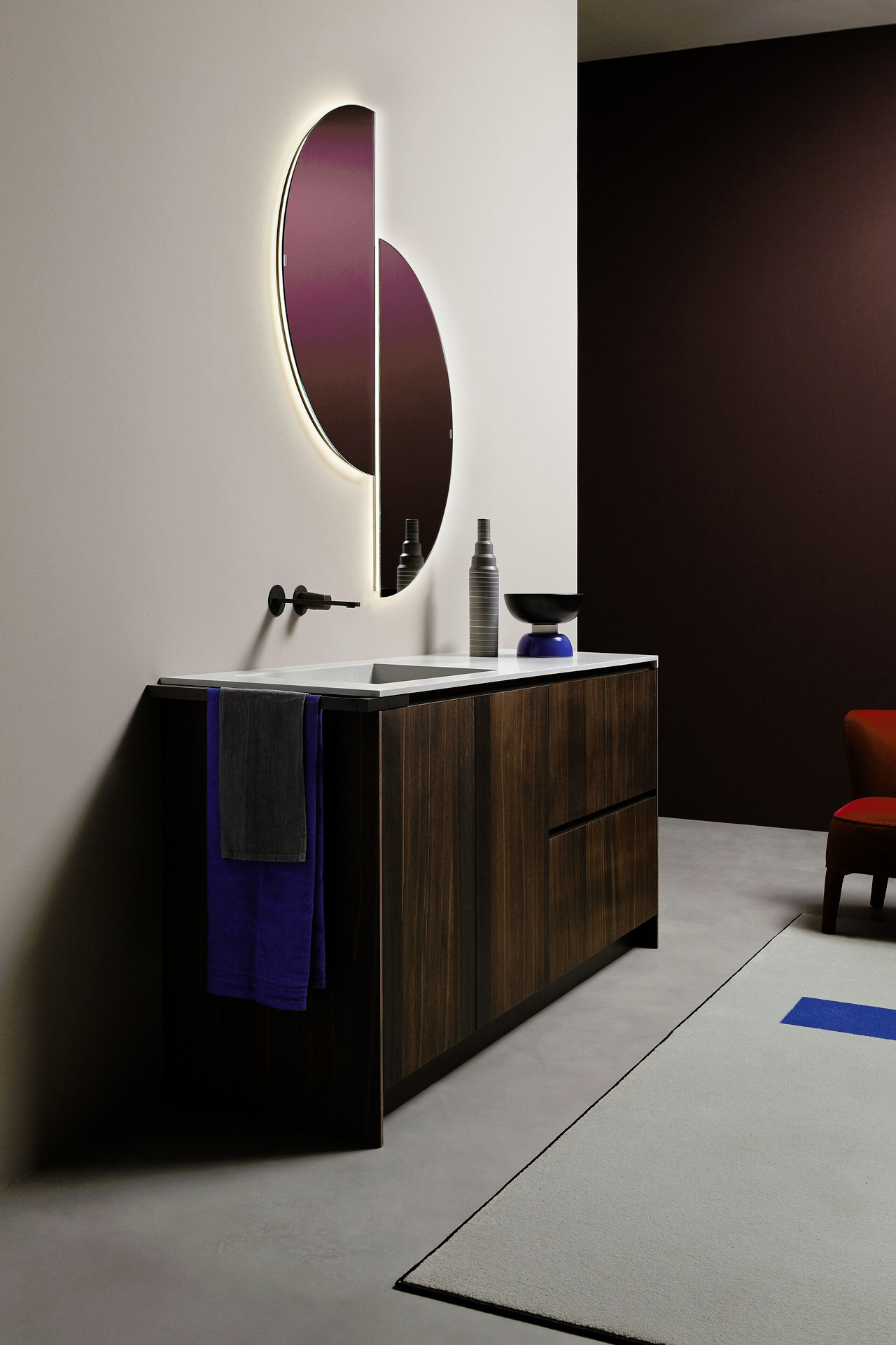 PIANA Bathroom Furniture with Integrated Sink, view 24