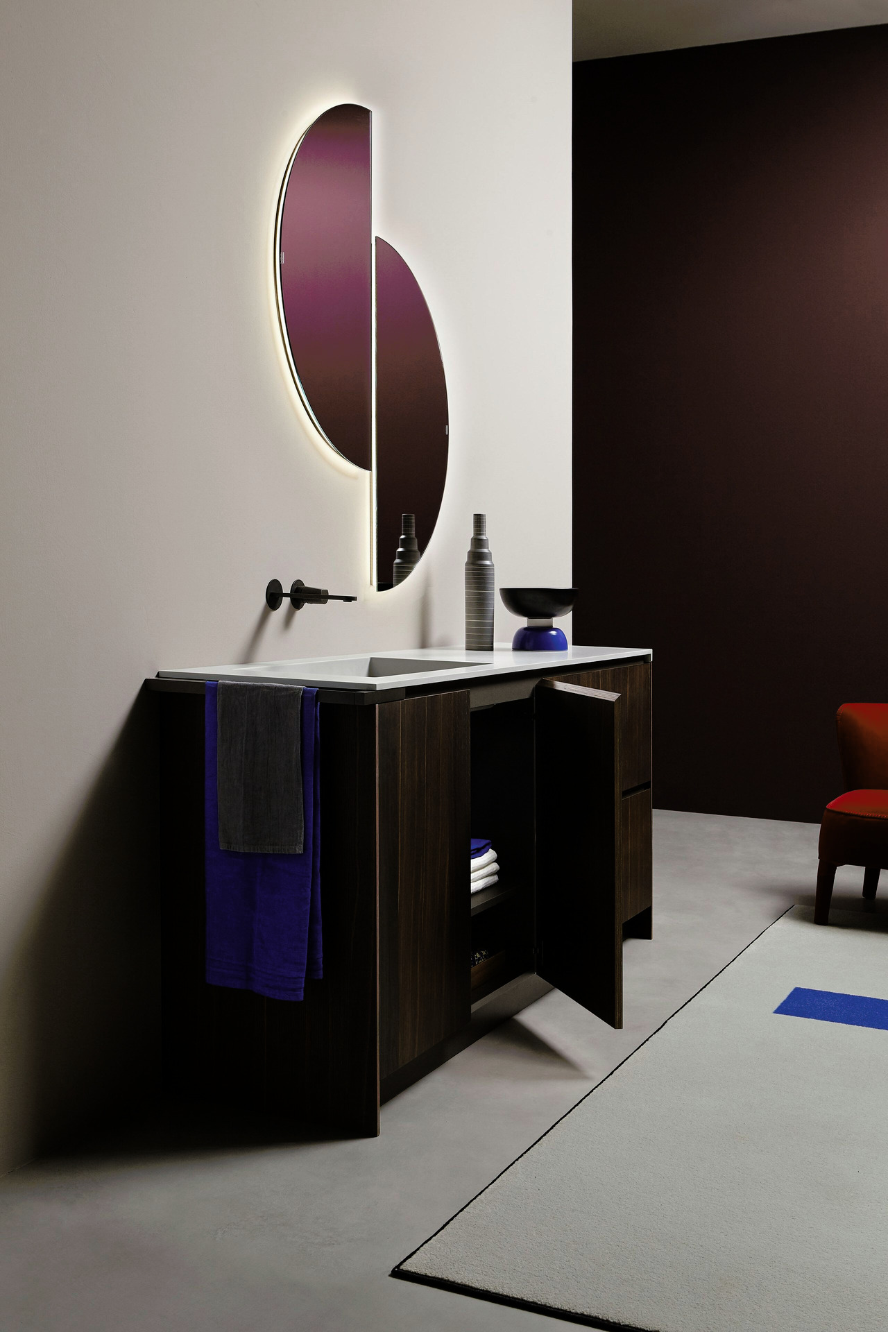 PIANA Bathroom Furniture with Integrated Sink, view 25