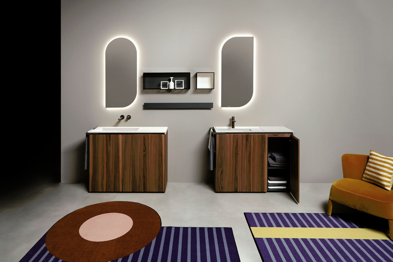 PIANA Bathroom Furniture with Integrated Sink, view 3