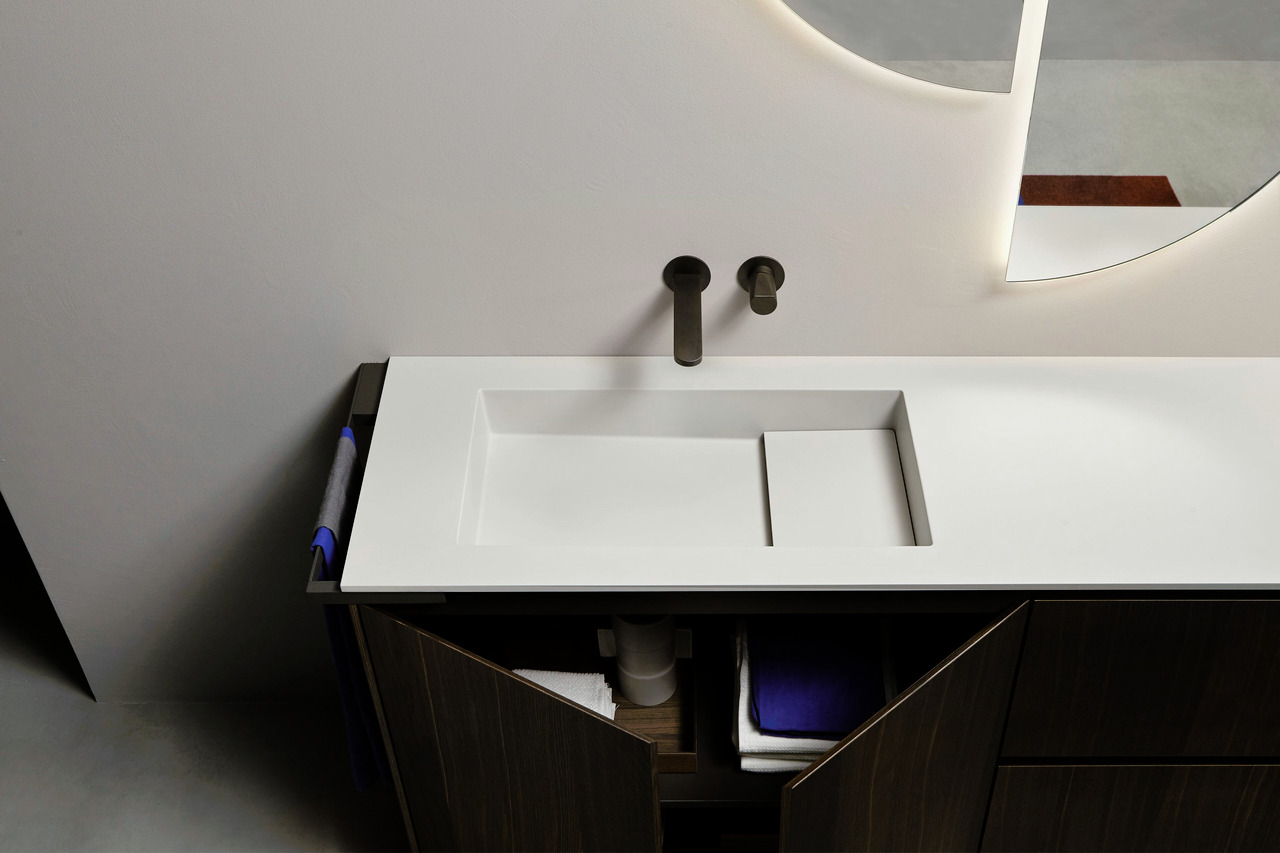 PIANA Bathroom Furniture with Integrated Sink, view 34