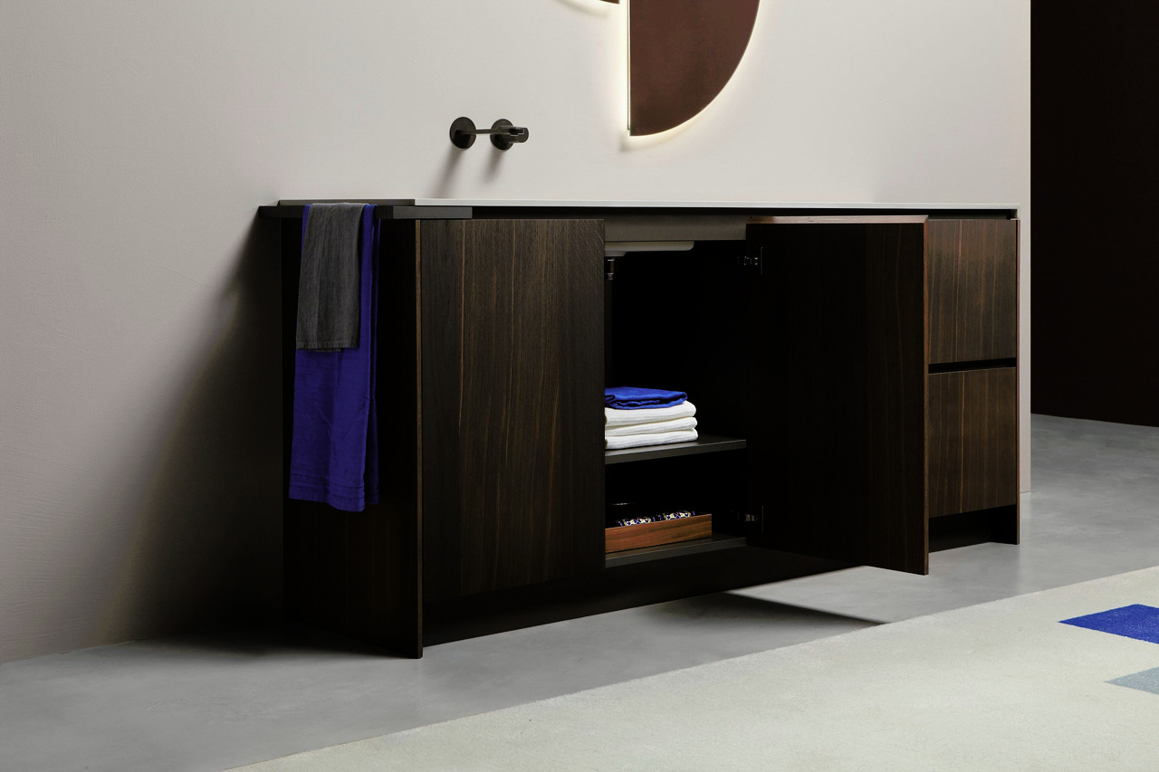 PIANA Bathroom Furniture with Integrated Sink, view 38