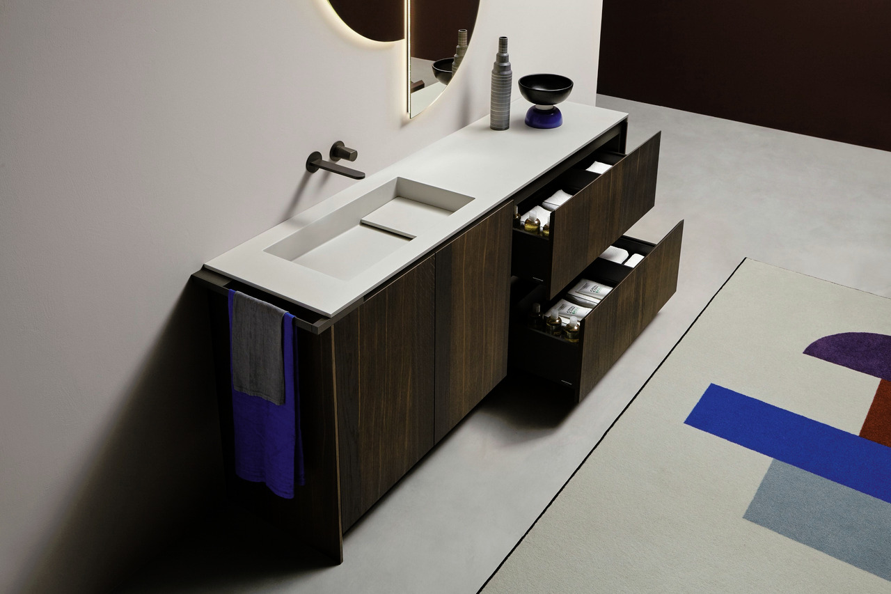 PIANA Bathroom Furniture with Integrated Sink, view 39