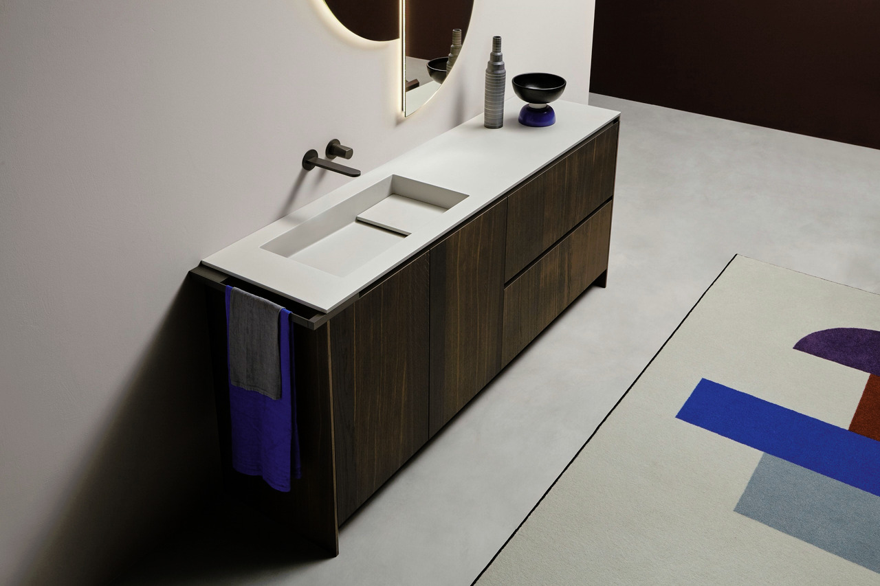 PIANA Bathroom Furniture with Integrated Sink, view 40