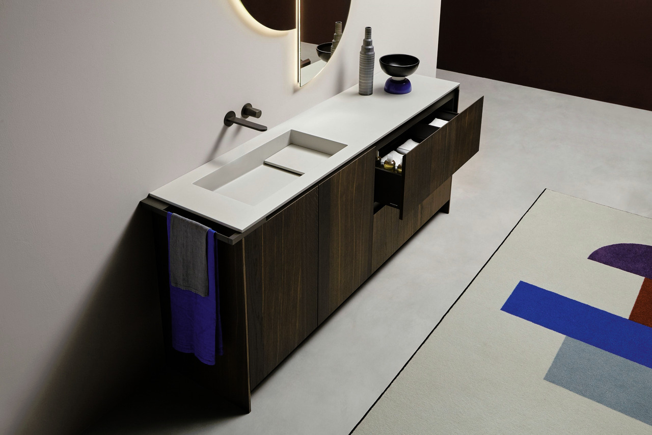 PIANA Bathroom Furniture with Integrated Sink, view 41
