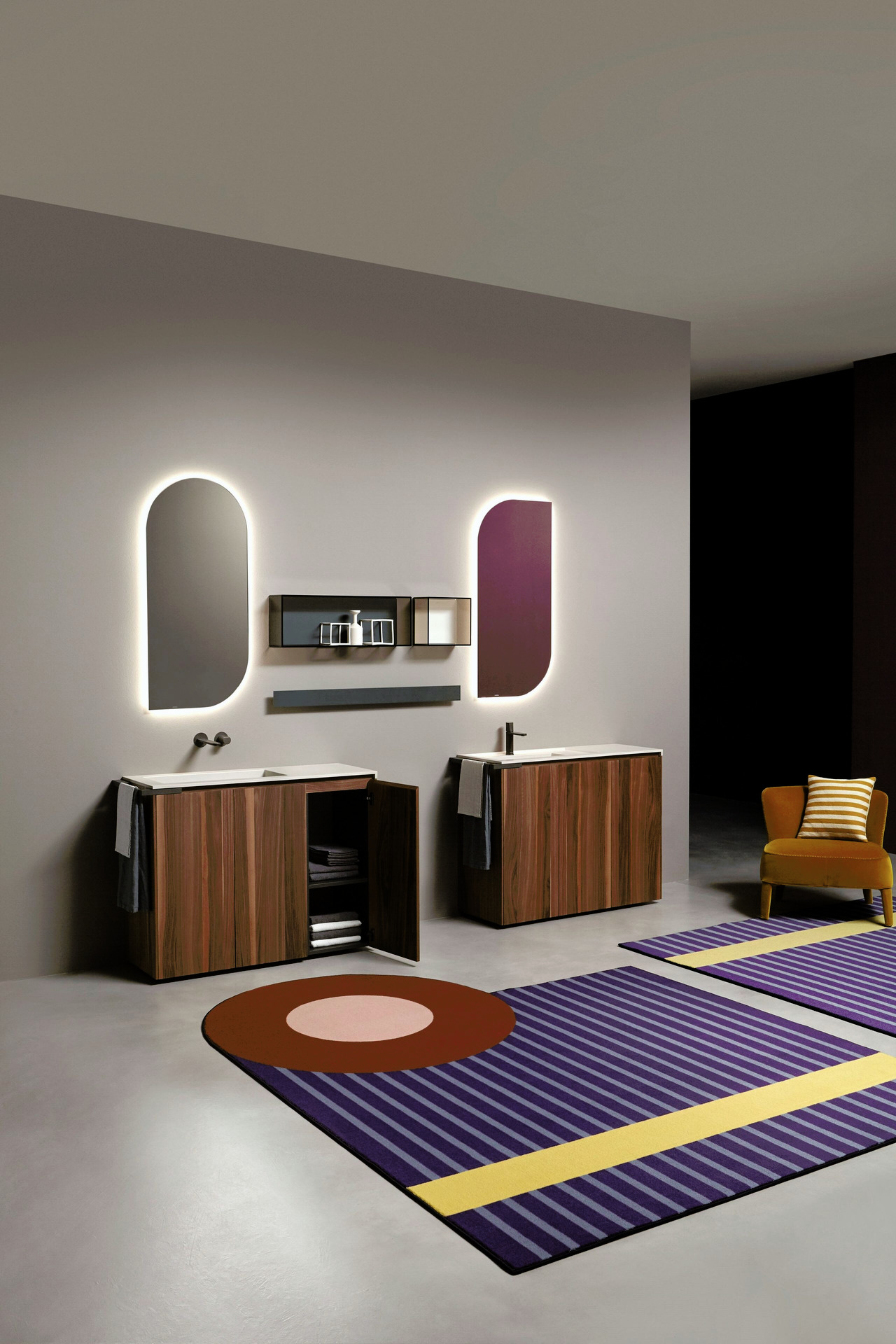 PIANA Bathroom Furniture with Integrated Sink, view 5