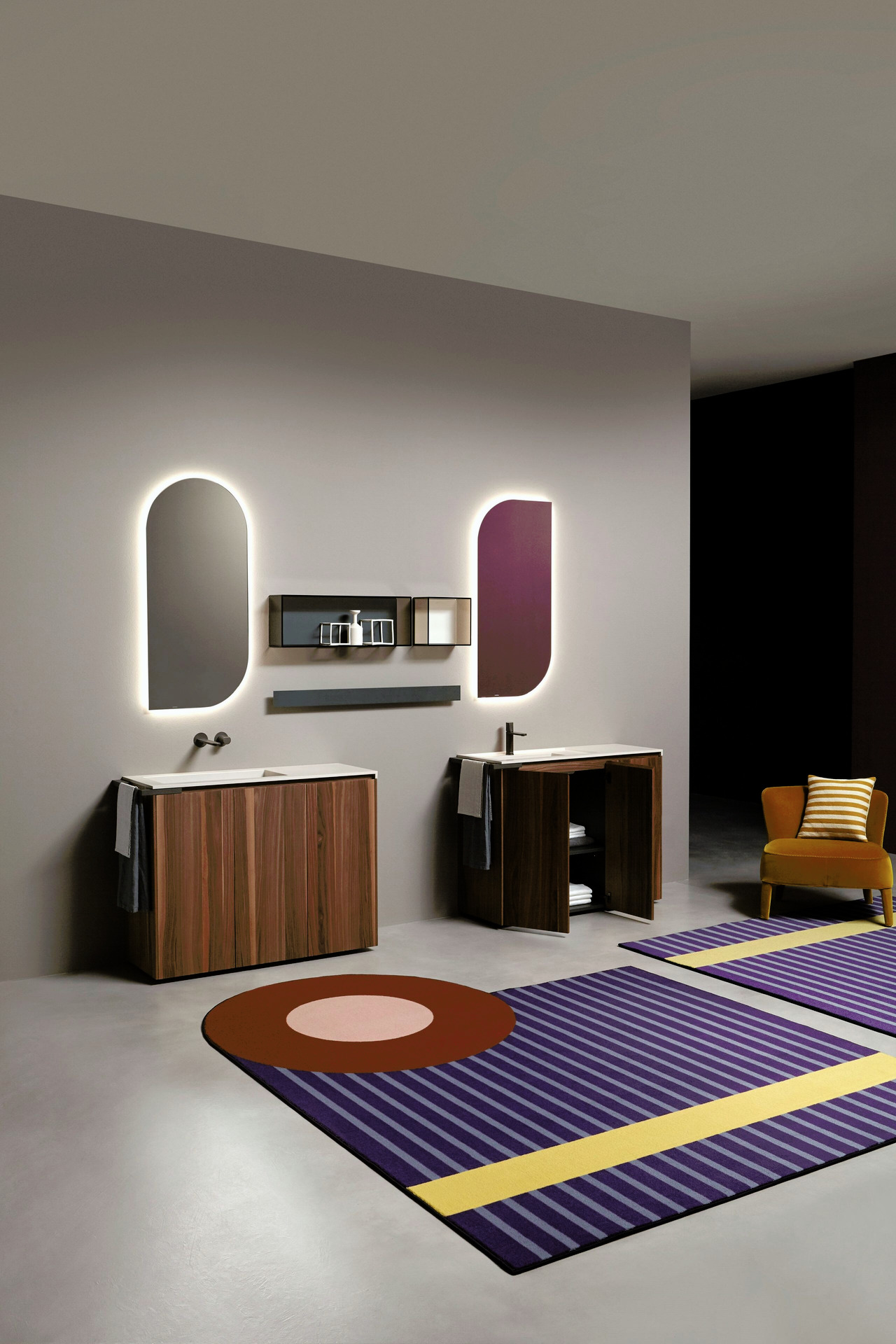 PIANA Bathroom Furniture with Integrated Sink, view 6