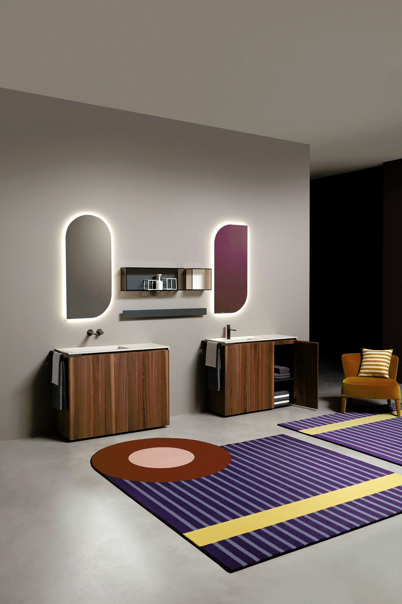 PIANA Bathroom Furniture with Integrated Sink, view 7