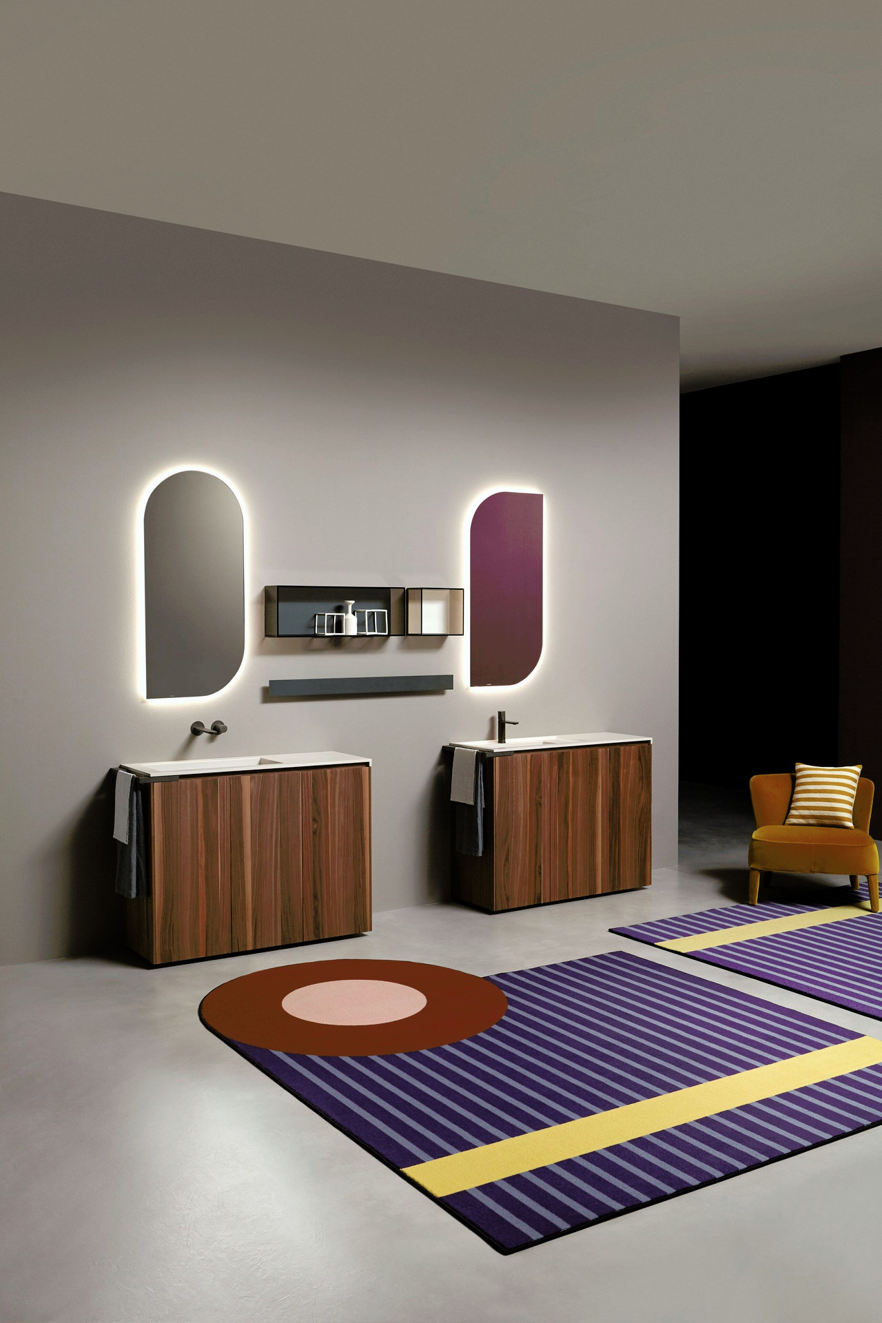 PIANA Bathroom Furniture with Integrated Sink, view 8