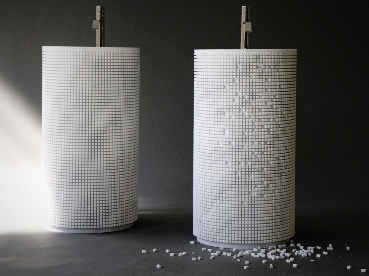 Pixel Floor-Standing Washbasin