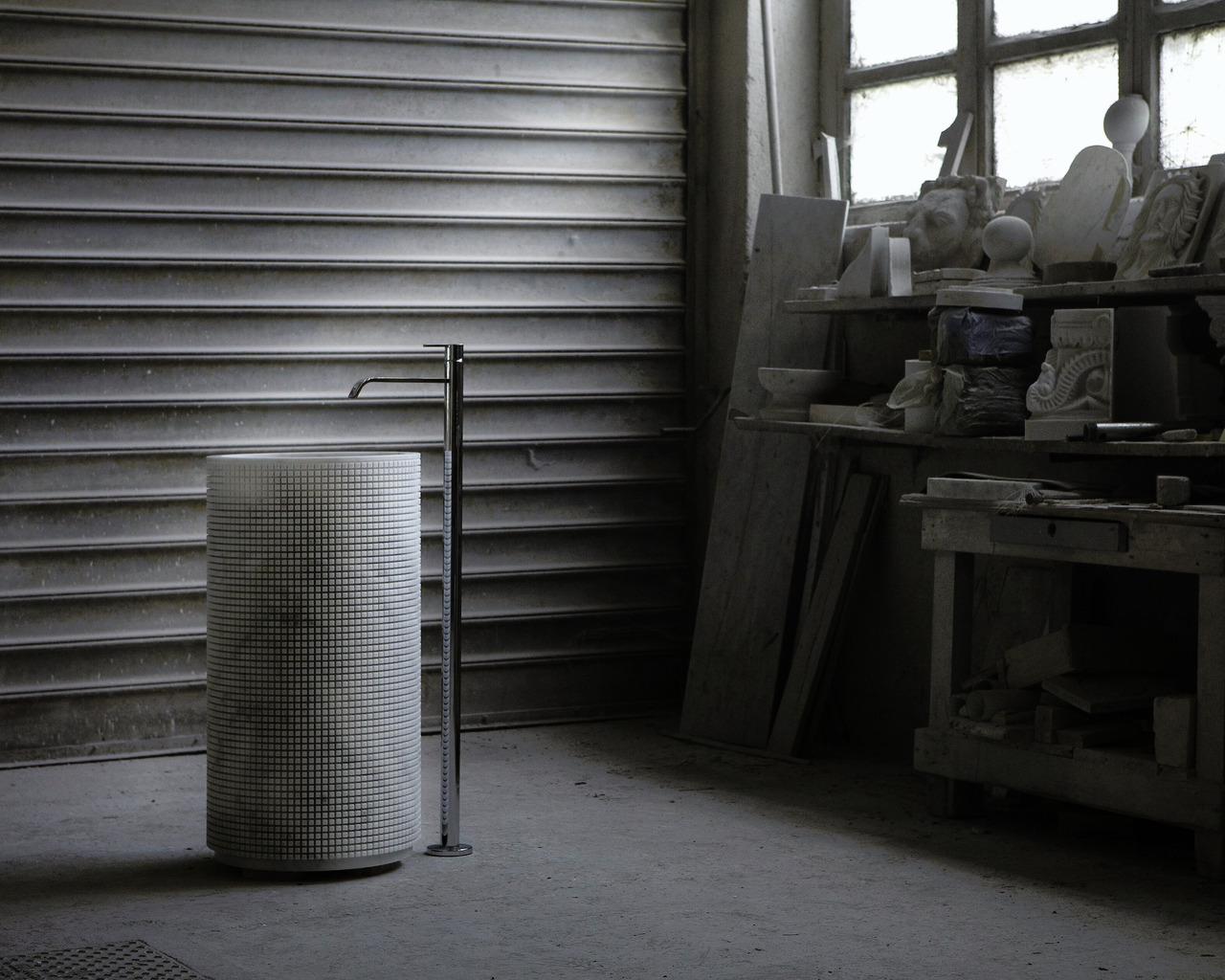 Pixel Floor-Standing Washbasin, view 6