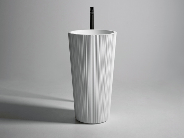 Plissé Sculptural Washbasin