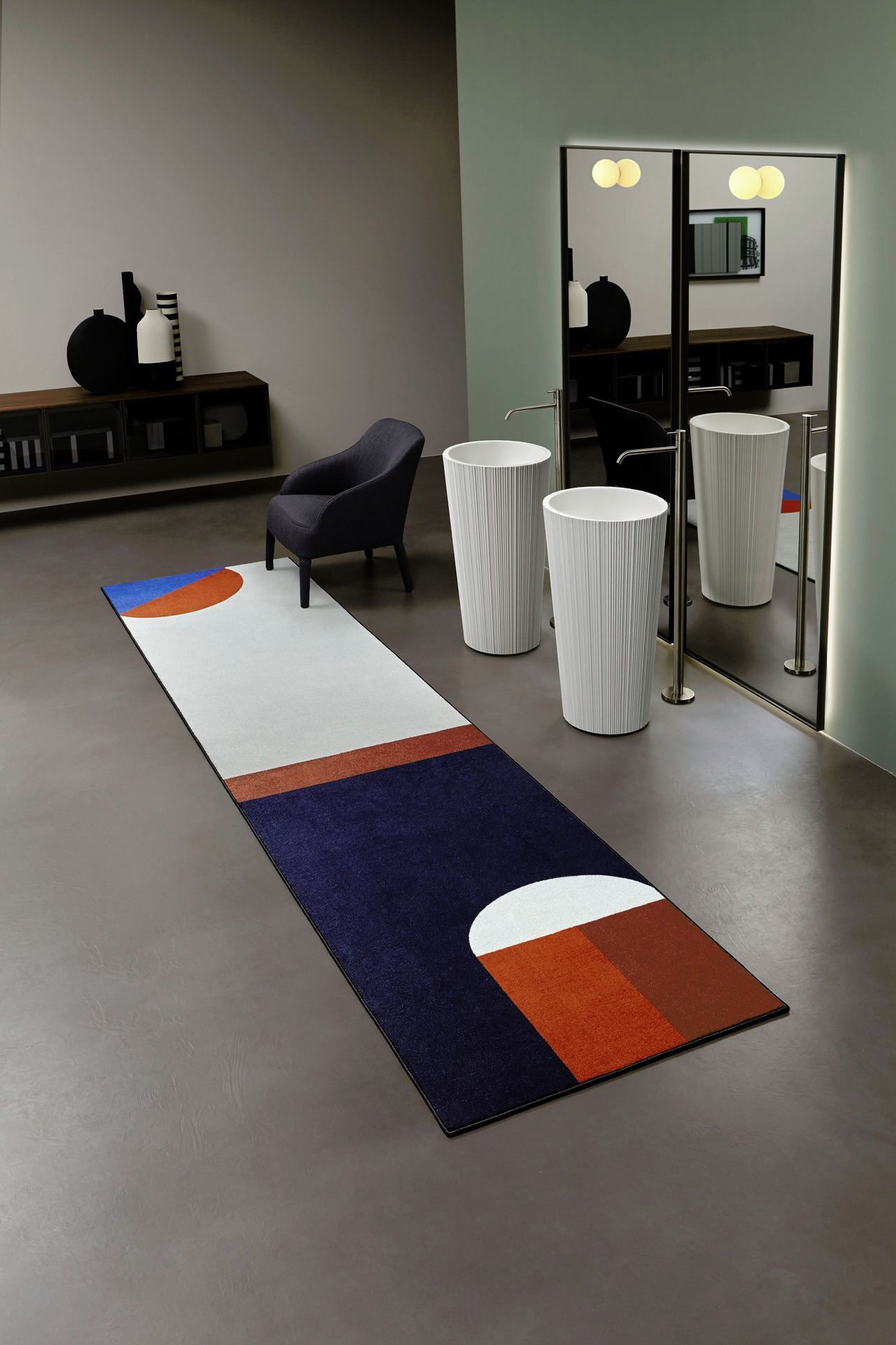 Plissé Sculptural Washbasin, view 10