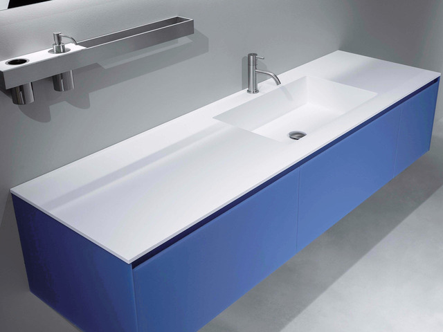 Podio Integrated Countertop Washbasin