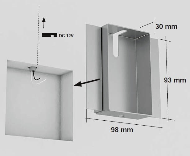 Scrigno Wall Light, view 7