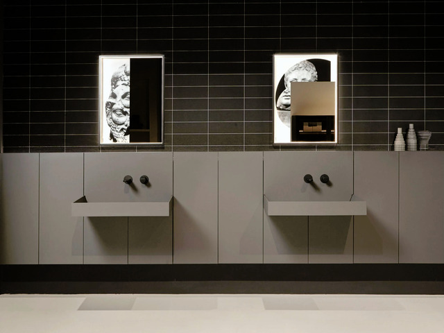 Showdown Wall-Mounted Modular Bathroom System
