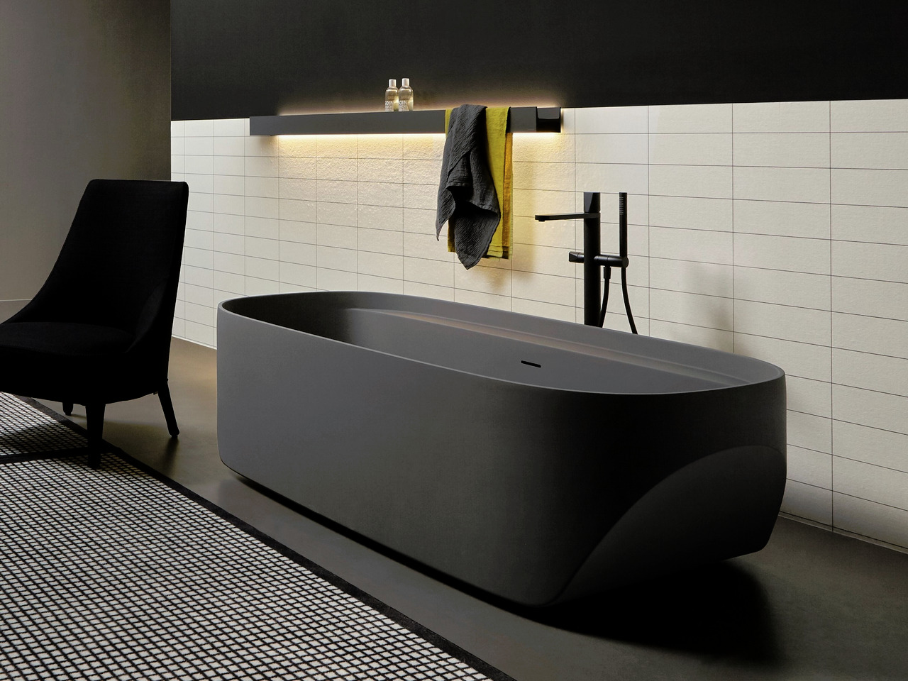 Sled Freestanding Bathtub