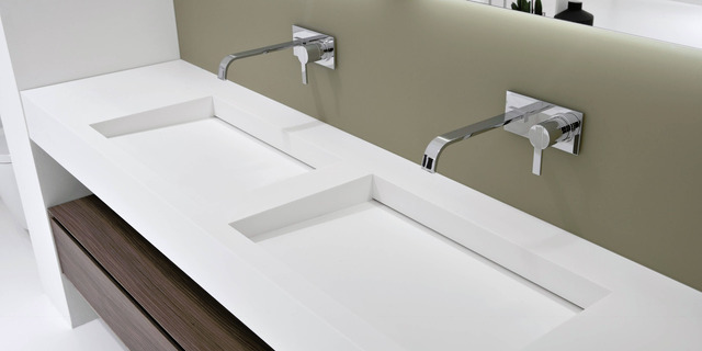 Slot & Myslot Corian Washbasins