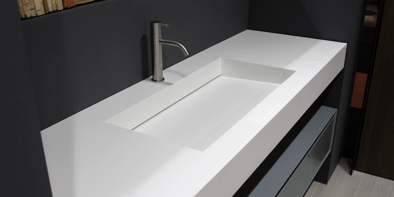 Slot & Myslot Corian Washbasins, view 2